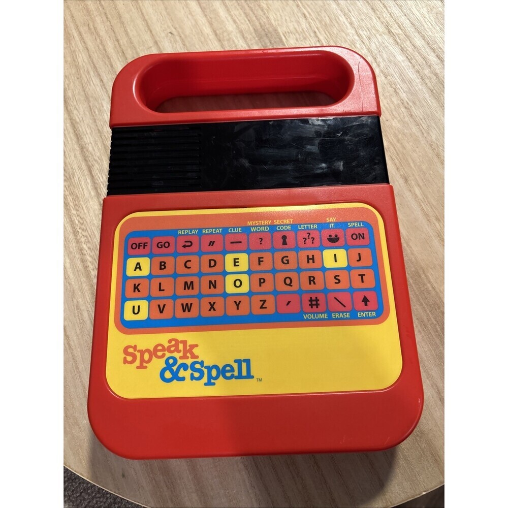 Speak and Spell Kahootz Tested Working  Educational Toy Classic
